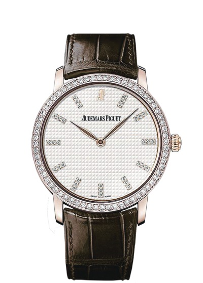 Audemars Piguet Classic Clou de Paris Diamonds Pink Gold watch REF: 15164OR.ZZ.A088CR.01